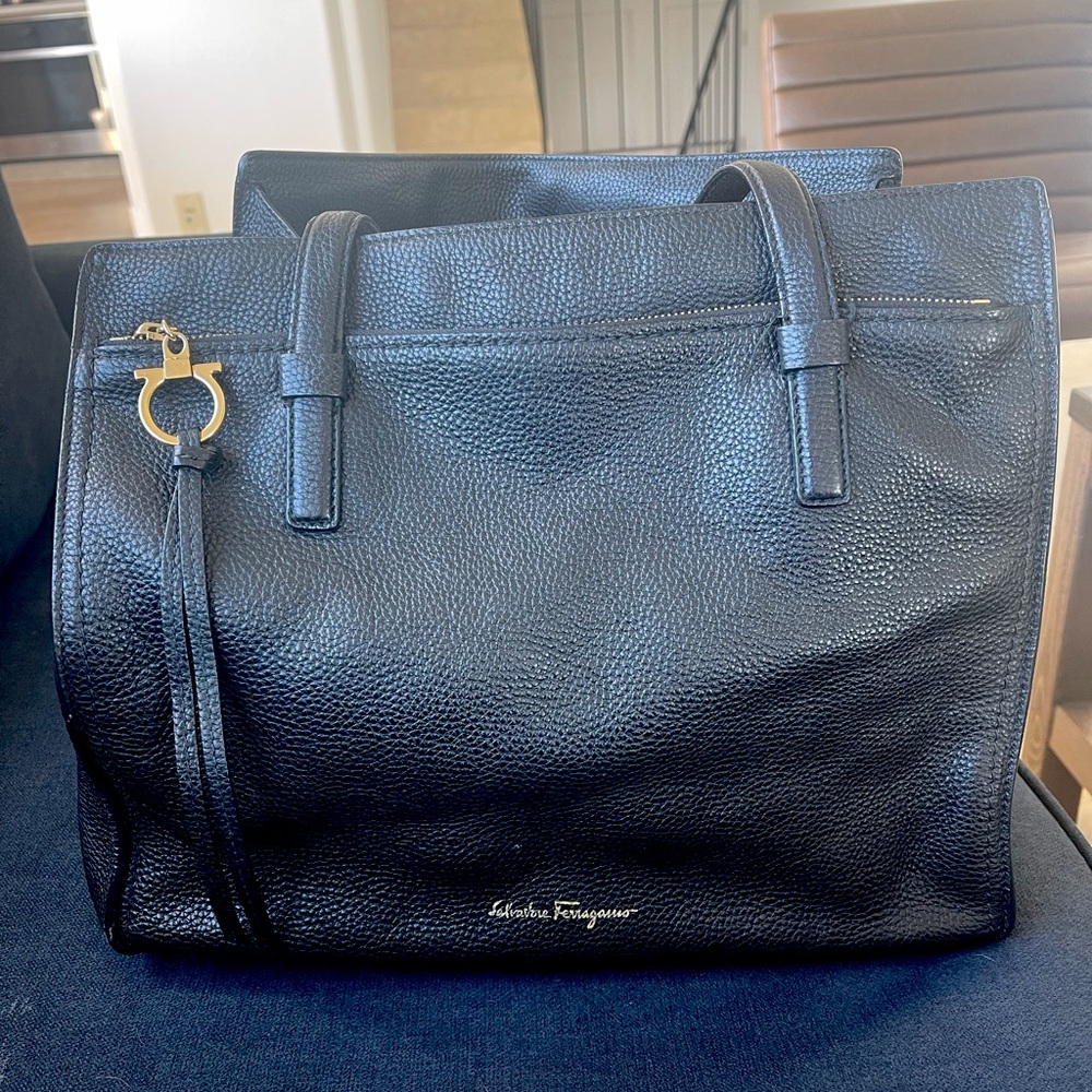 Salvatore Ferragamo Leather Tote